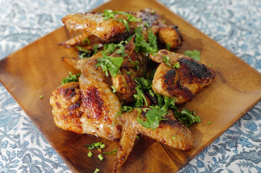 Flaming Fiery Chicken Wings - Spiced To Perfection!