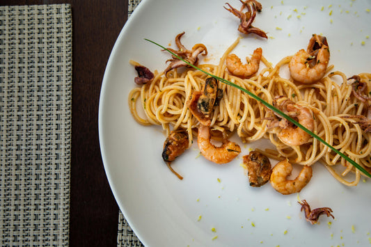 Zesty Cajun Shrimp Linguine with a Malaysian Twist