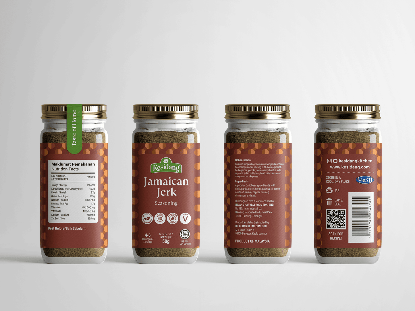 Jamaican Jerk Seasoning (Jar)