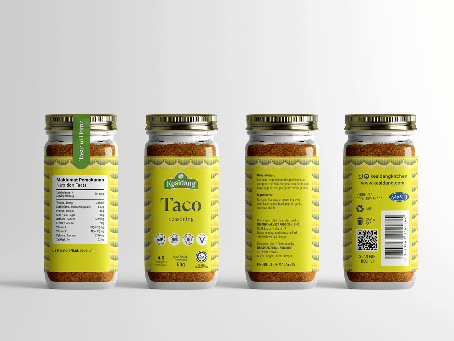 Taco Seasoning (Jar)