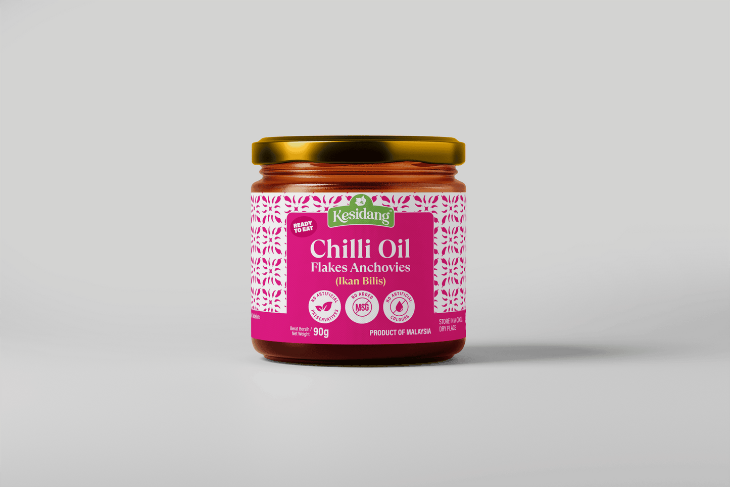 Chilli Oil Flakes Anchovies (Ikan Bilis)