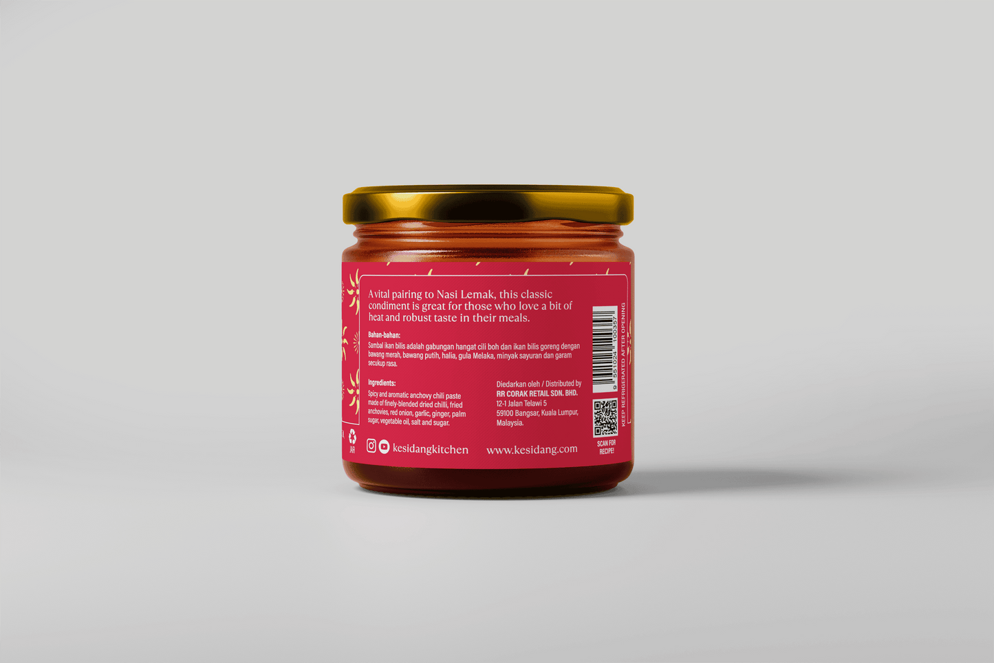 Stir-fried Chilli Condiment with Anchovies (Sambal Bilis)