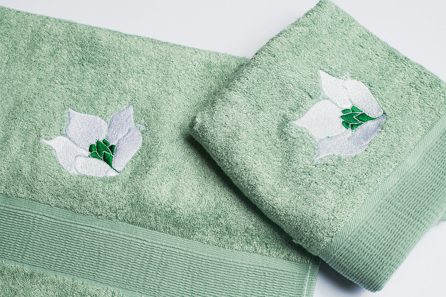 Light green kitchen towels by Kesidang Kitchen, your best local Malaysia seasonings online store