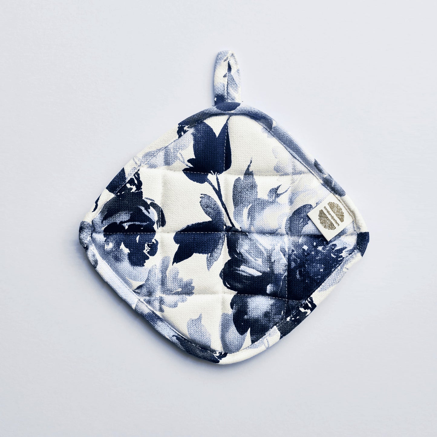 Pot Holder (Indigo Blume)