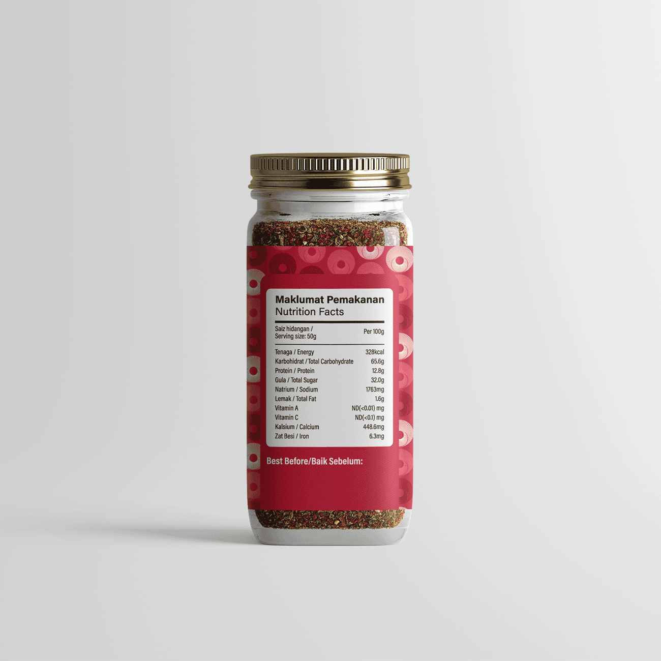 Chilli Condiment (Sambal Mix) Seasoning (Jar)