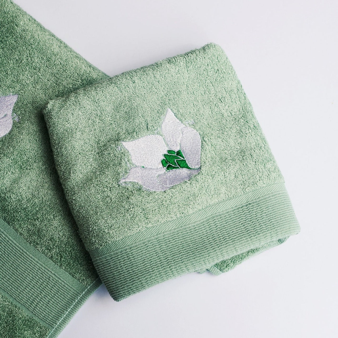 Light green kitchen towels by Kesidang Kitchen, your best local Malaysia seasonings online store