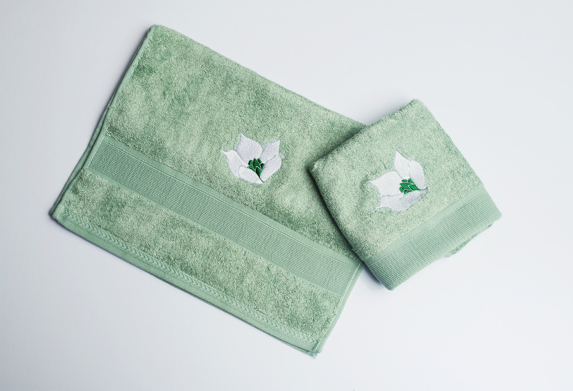 Light green kitchen towels by Kesidang Kitchen, your best local Malaysia seasonings online store