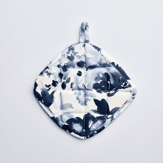 Pot Holder (Indigo Blume)