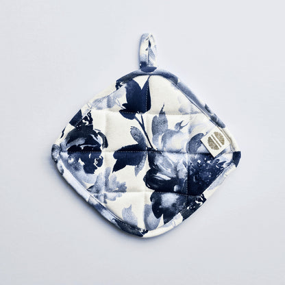 Pot Holder (Indigo Blume)